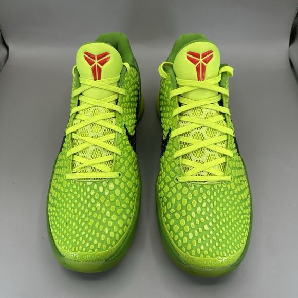 Nike Zoom Kobe 6 Protro Low Grinch 2020 Sneakers CW2190-300 Mens 9 US EXCELLENT main image 9